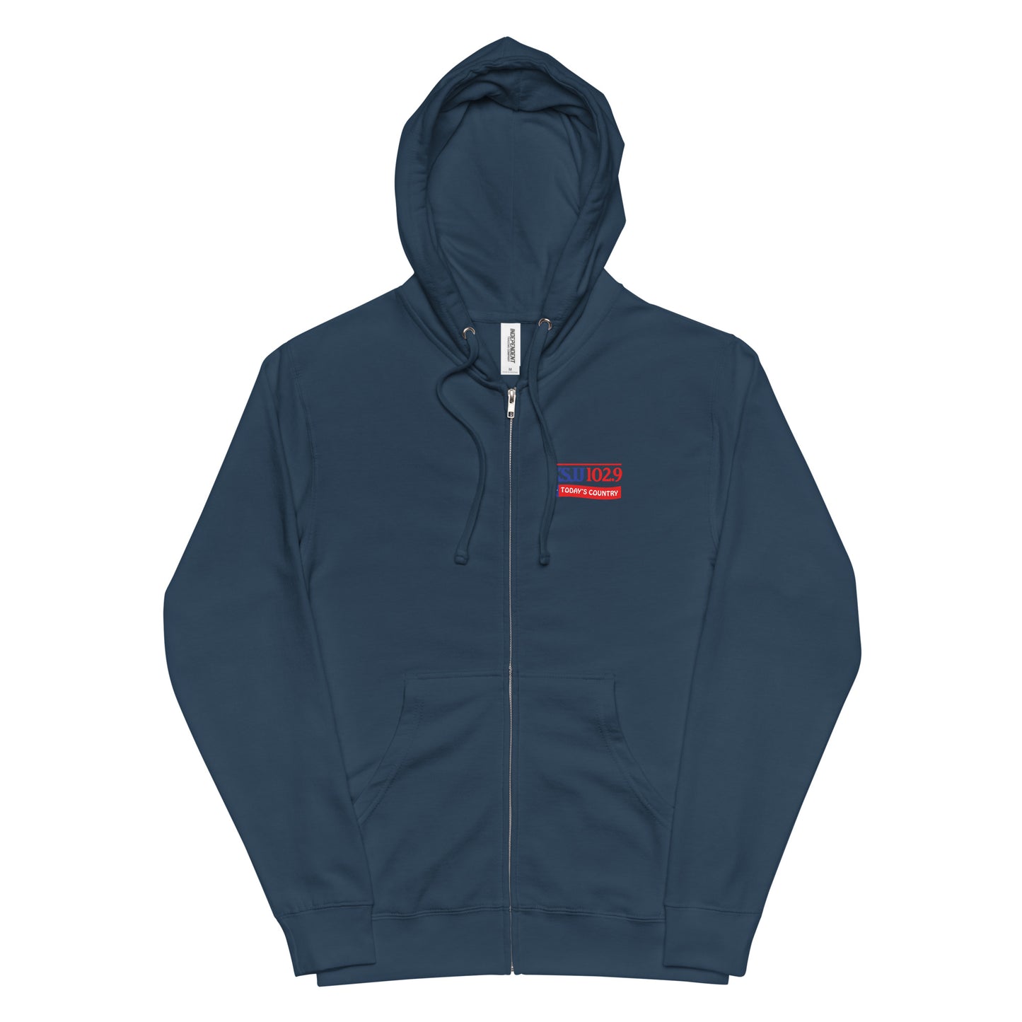 Adult Backyard Media Fleece Zip Up Hoodie