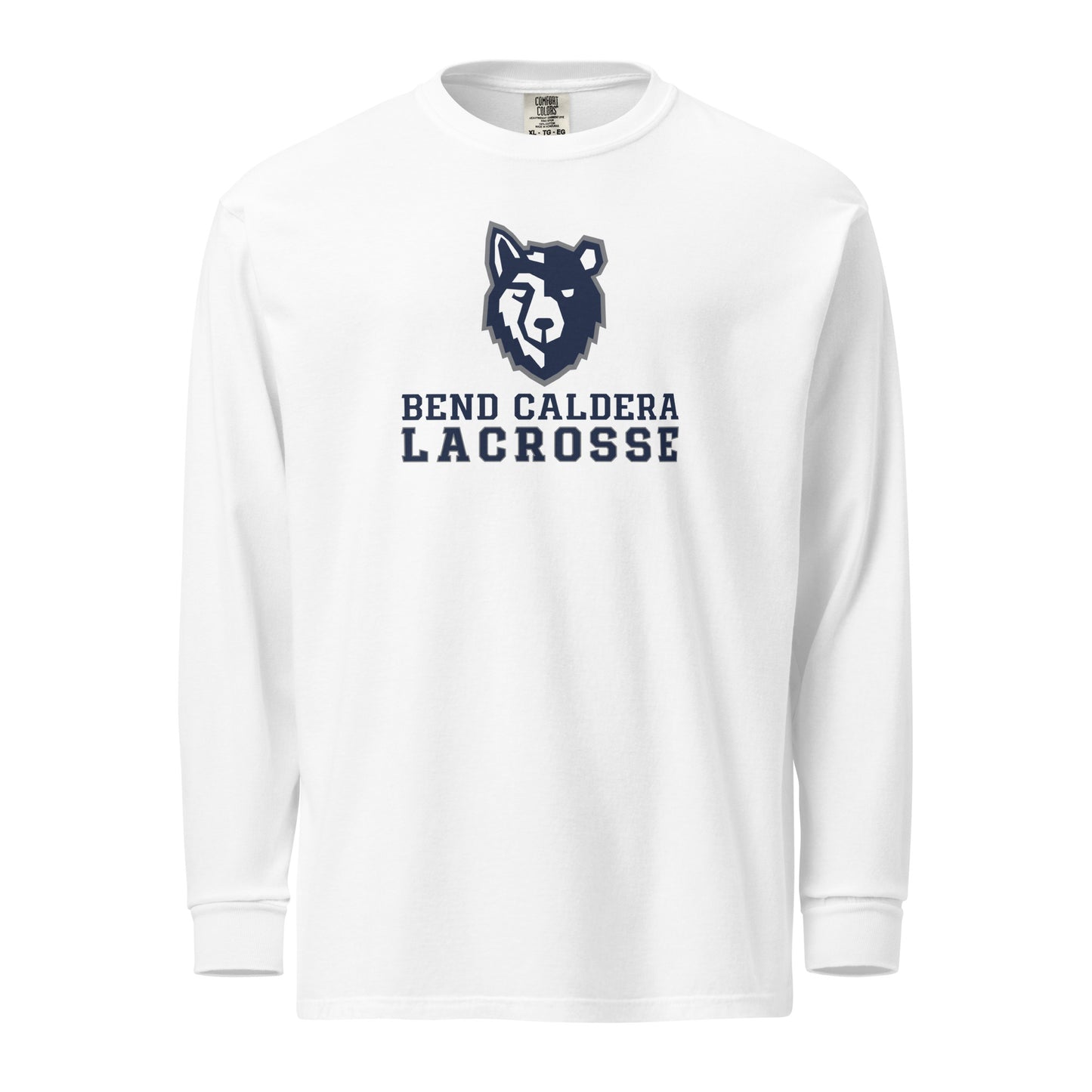 Adult Bend Caldera Lacrosse Comfort Colors Long Sleeve