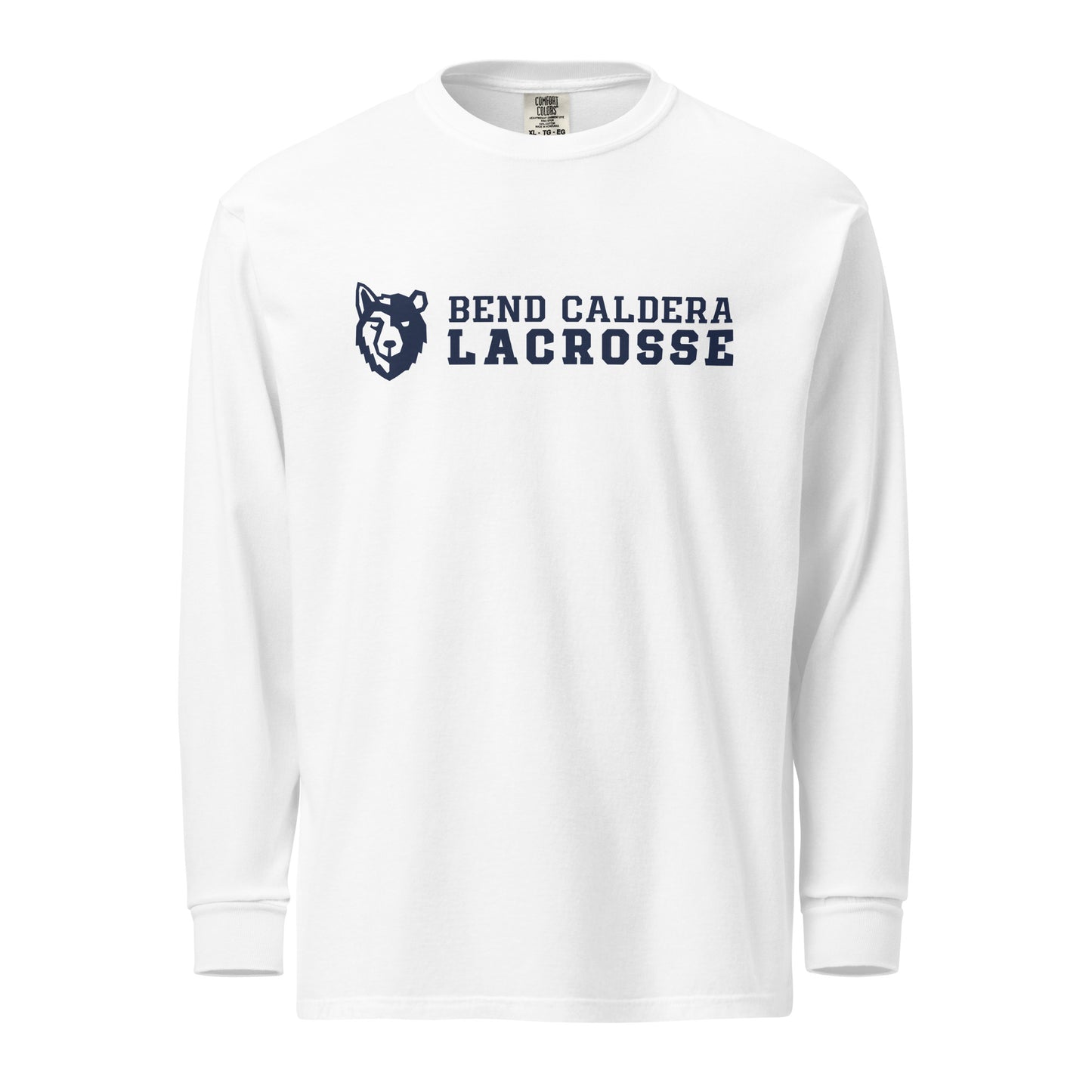 Adult Bend Caldera Lacrosse Comfort Colors Long Sleeve