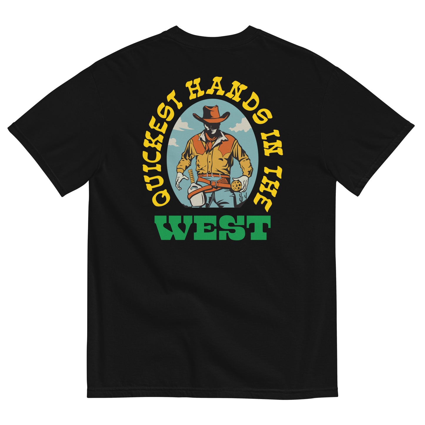 Adult QC Pickleball Club Comfort Colors Heavyweight T-shirt