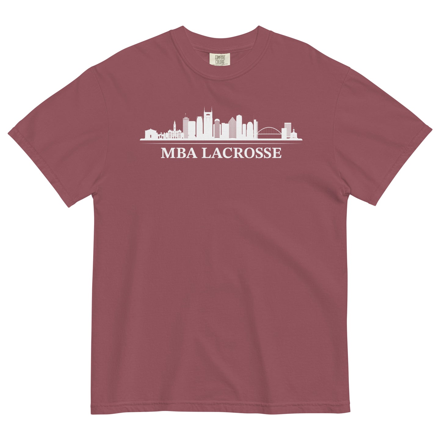 Adult MBA Lacrosse Comfort Colors T-Shirt | Skyline