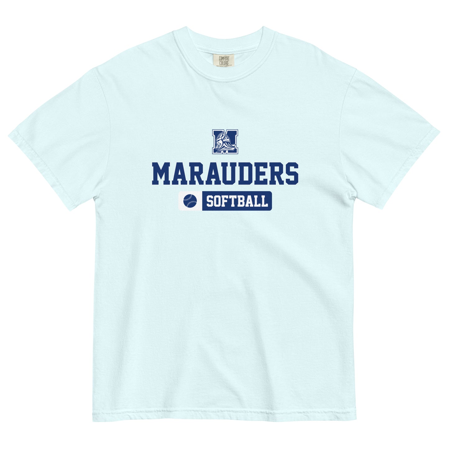 Adult Maclay Comfort Colors T-shirt - Softball
