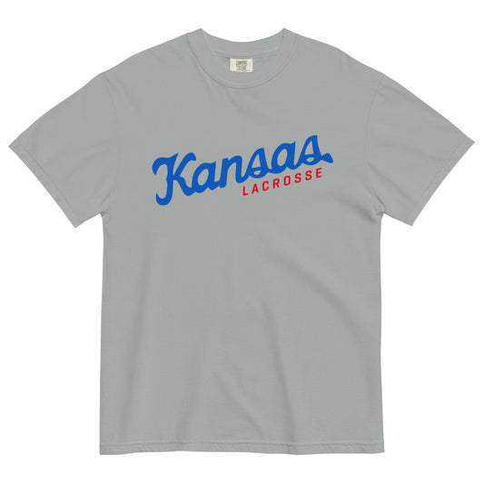 Adult KU Club Lacrosse Comfort Colors T-shirt