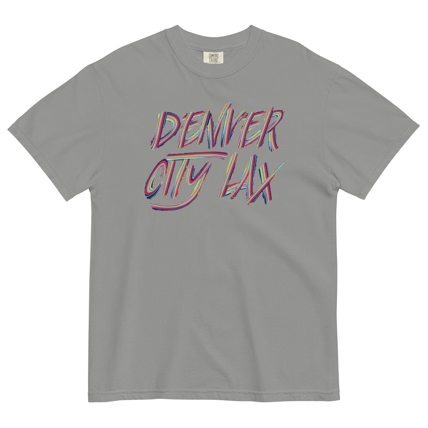 Adult Denver City Lax Comfort Colors T-Shirt