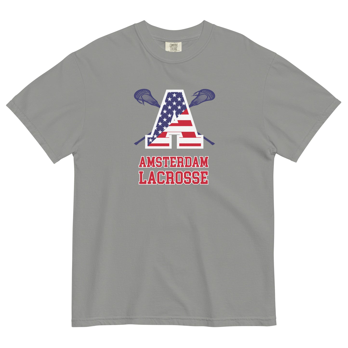 Adult Amsterdam Lacrosse Comfort Colors T-Shirt
