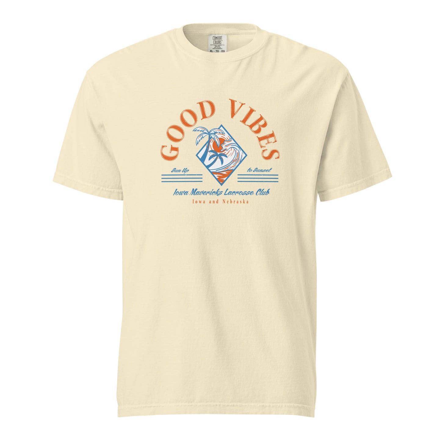 Adult Iowa Mavericks Comfort Colors T-shirt