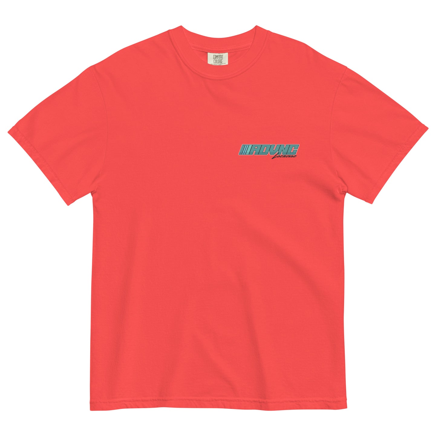 Adult ADVNC Lacrosse Comfort Colors T-Shirt - Racecar
