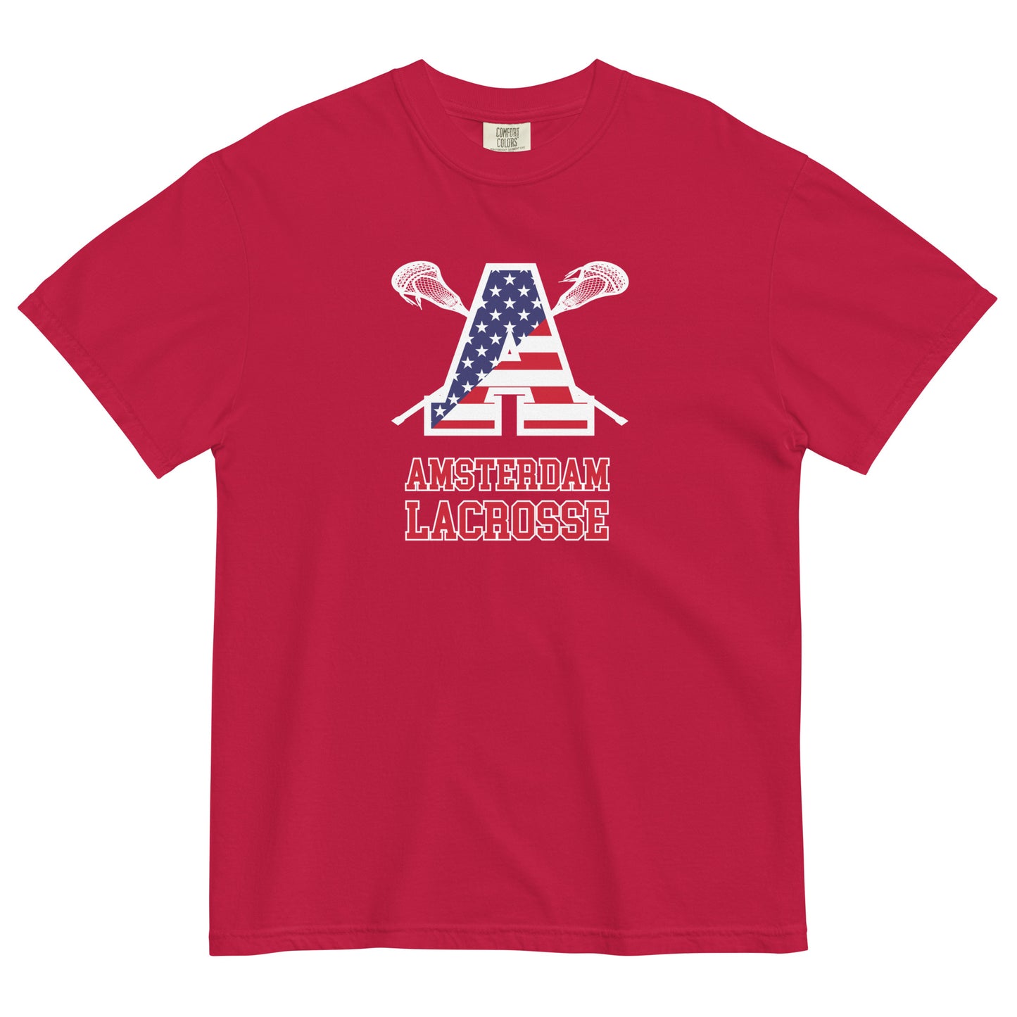 Adult Amsterdam Lacrosse Comfort Colors T-Shirt