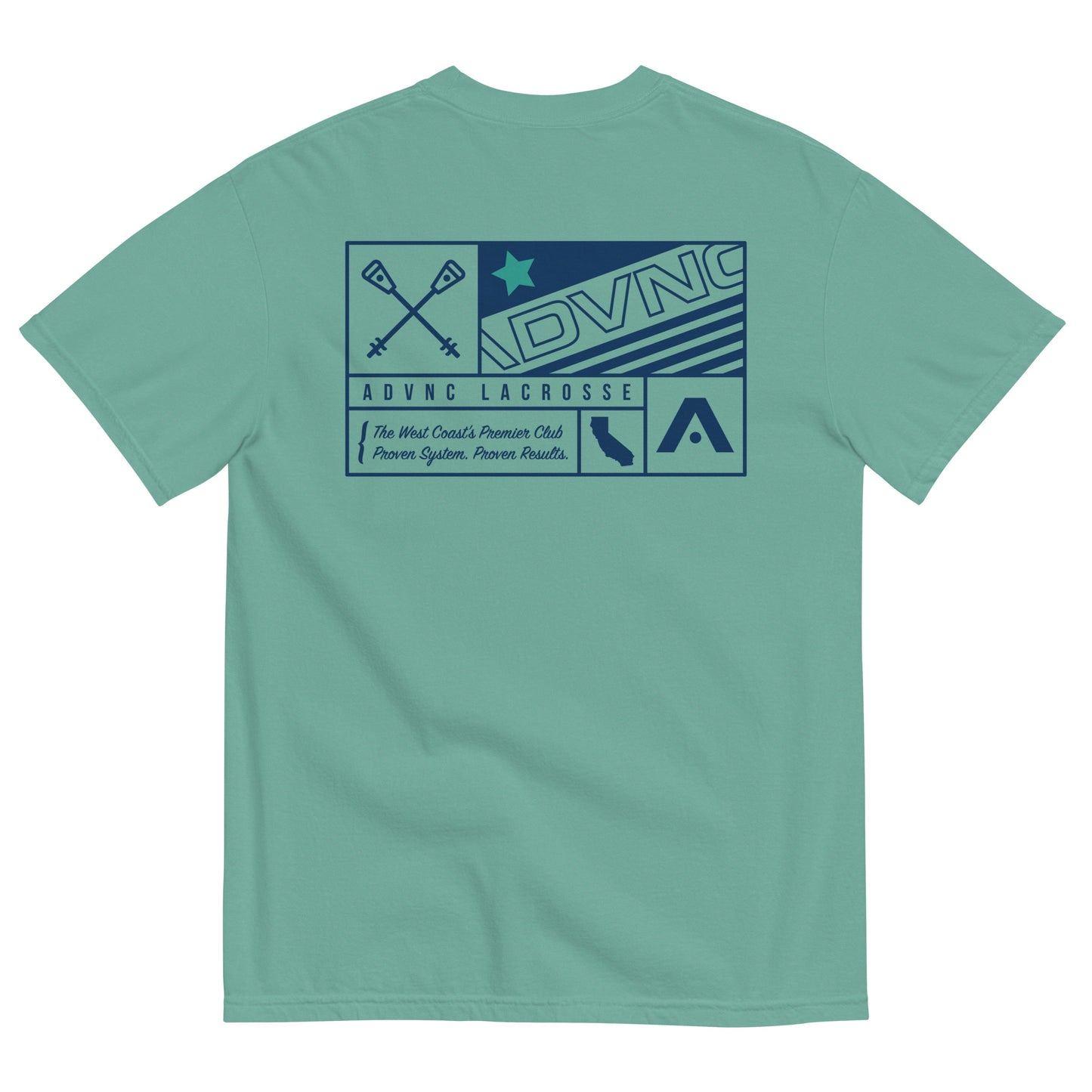 Adult ADVNC Lacrosse Comfort Colors T-Shirt
