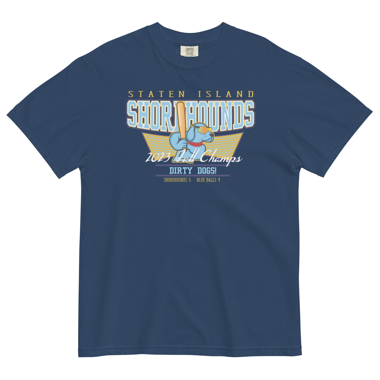 Adult Shorehounds Comfort Colors T-Shirt | Fall Champs