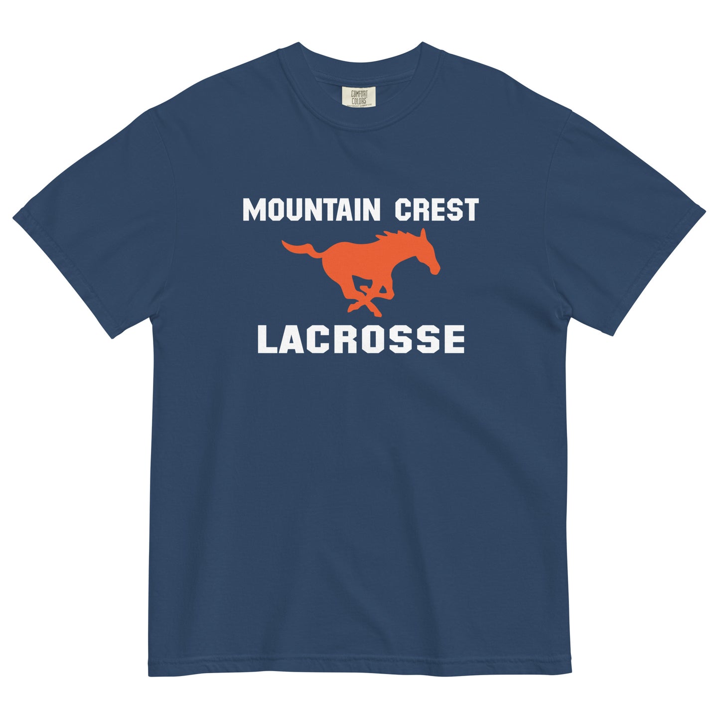 Adult Mountain Crest Lacrosse Comfort Colors T-Shirt