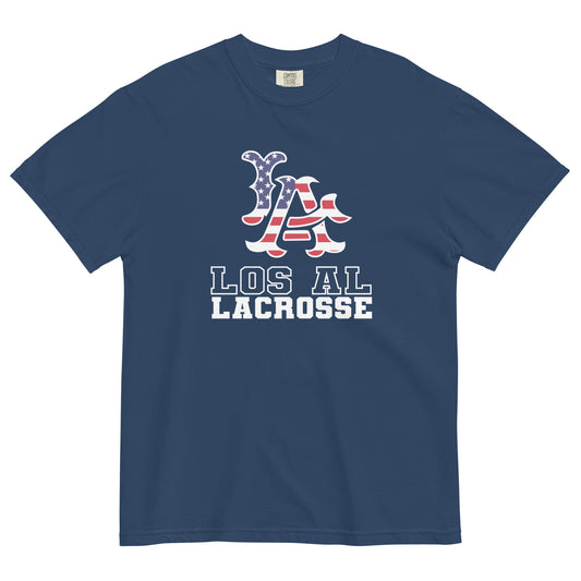 Adult Los Al Lacrosse Comfort Colors T-shirt