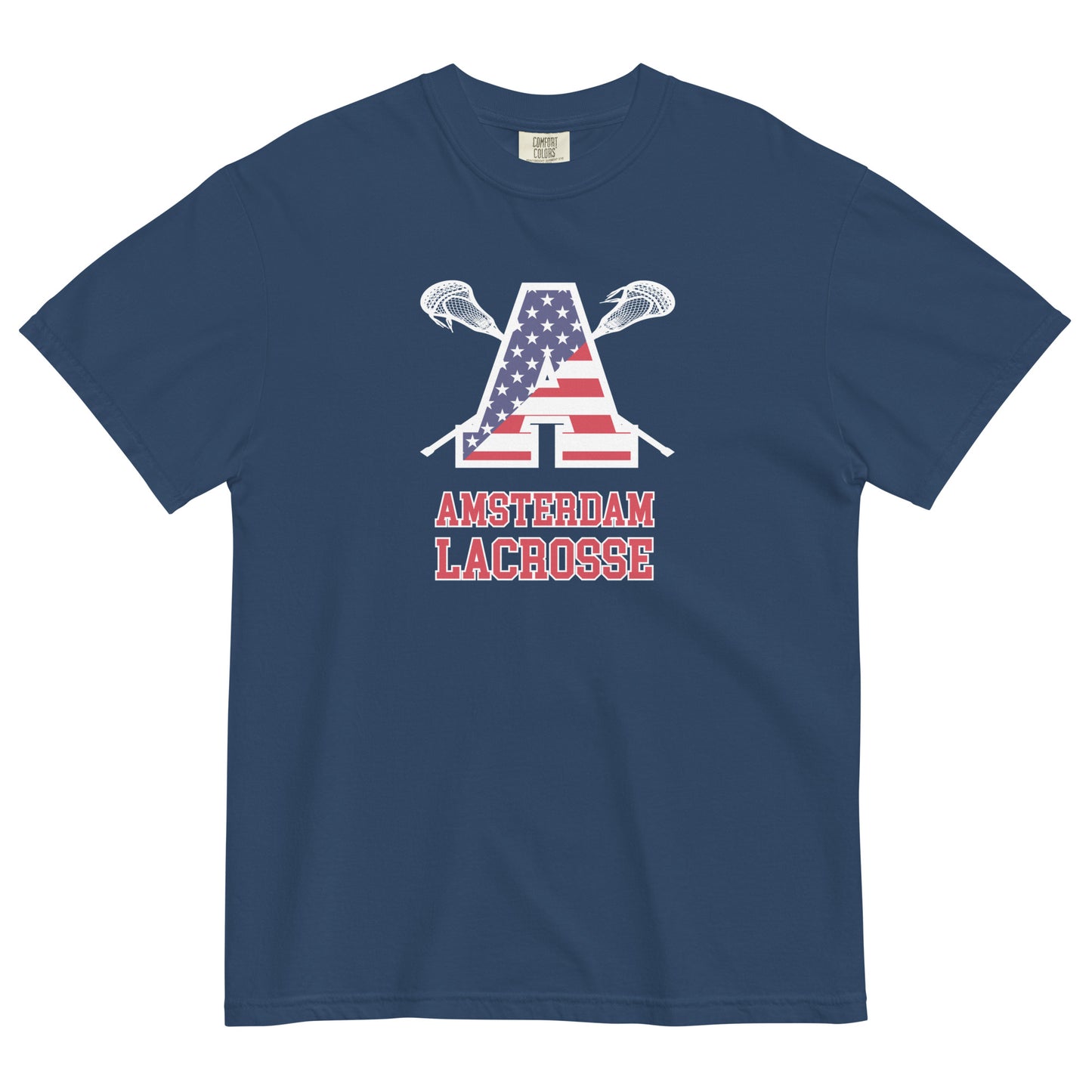 Adult Amsterdam Lacrosse Comfort Colors T-Shirt