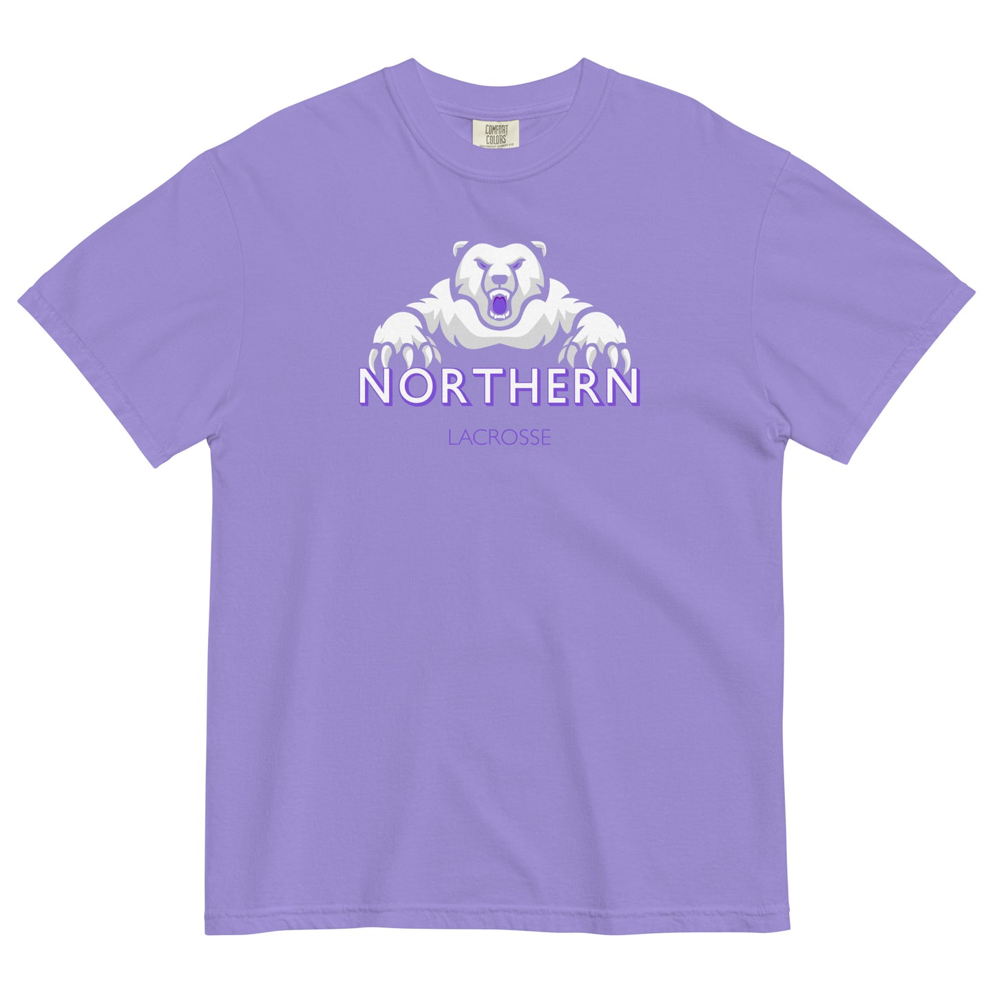Adult Northern York Lacrosse Comfort Colors T-shirt