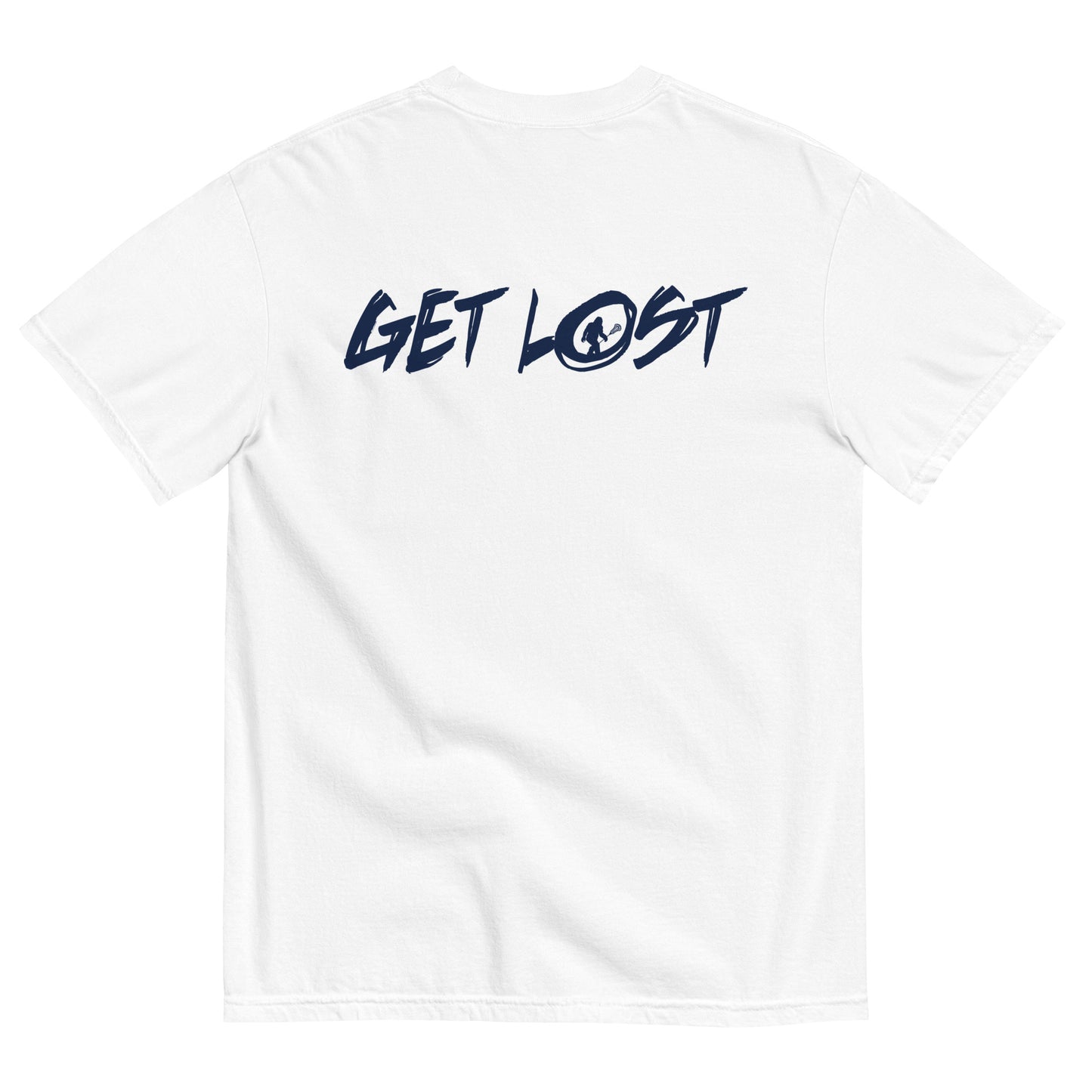 Adult Sasquatch Lacrosse Comfort Colors T-shirt