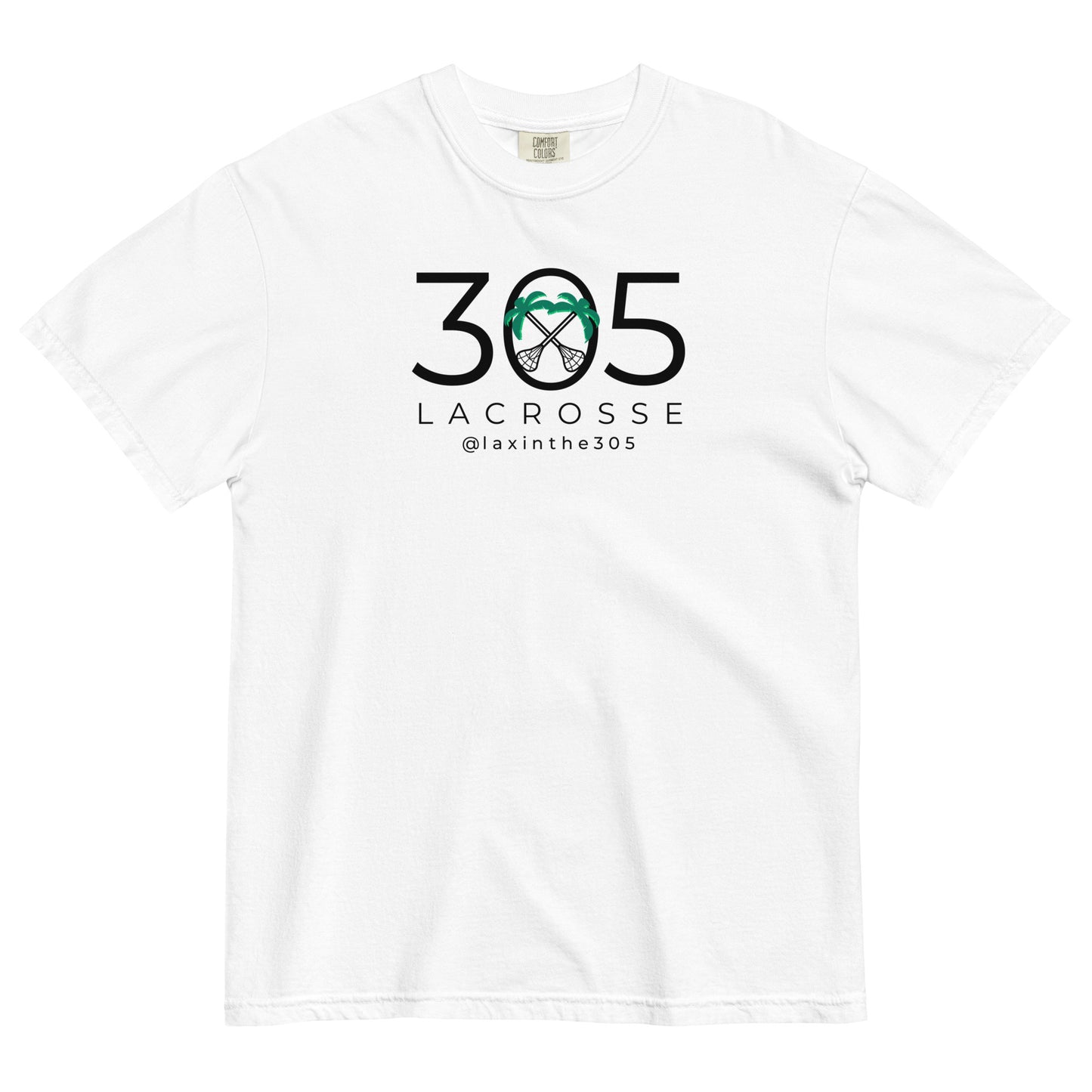 Adult Lax in the 305 Comfort Colors T-Shirt