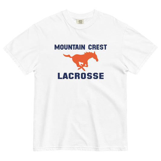 Adult Mountain Crest Lacrosse Comfort Colors T-Shirt