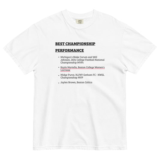 Adult Eags Lacrosse Comfort Colors T-shirt