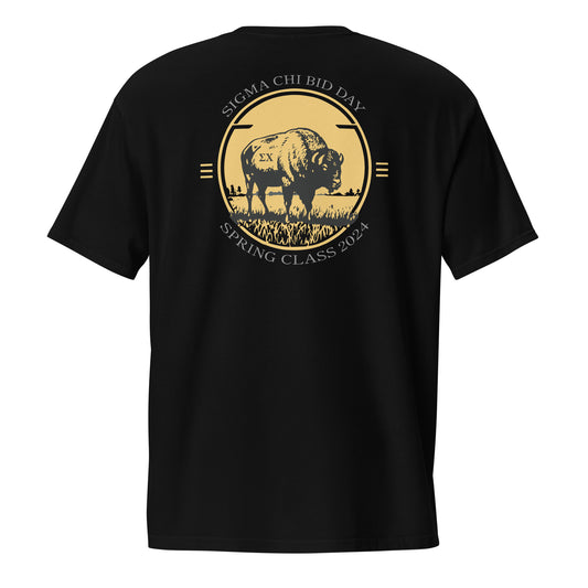 Adult Sigma Chi Beta Mu Comfort Colors Pocket Tee
