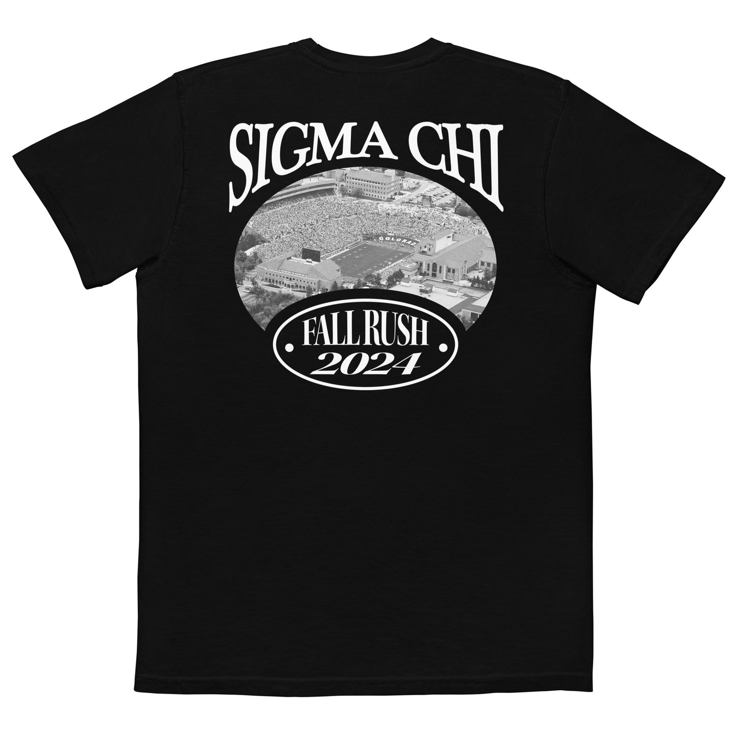 Adult Beta Mu Sigma Chi Comfort Colors Pocket Tee
