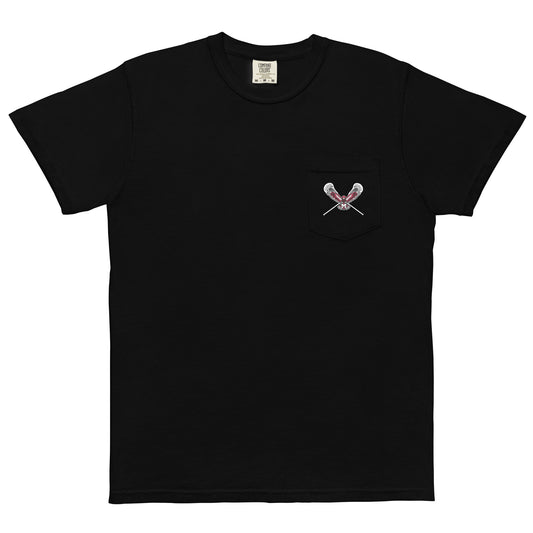 Adult Montrose Lacrosse Comfort Colors Pocket Tee
