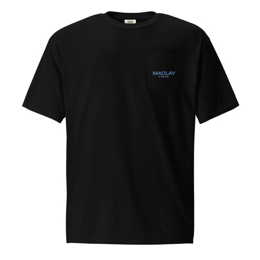 Adult Maclay Cheer Comfort Colors Pocket Tee