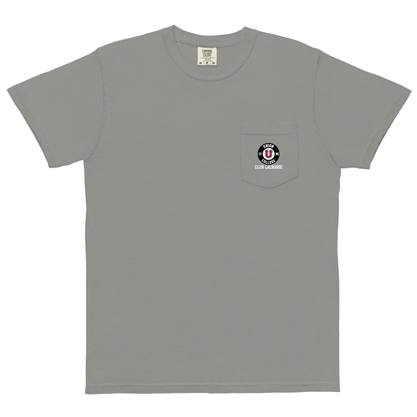 Adult Union Club Lacrosse Comfort Colors Pocket Tee