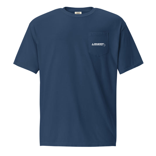 Adult Lakers Lacrosse Comfort Colors Pocket Tee
