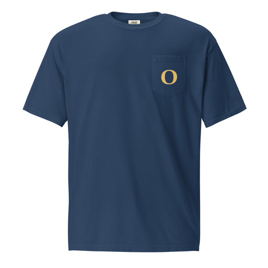 Adult O'Fallon Township Lacrosse Comfort Colors Pocket Tee