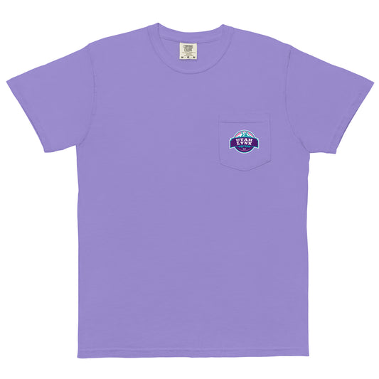 Adult Utah Lynx Comfort Colors Pocket Tee