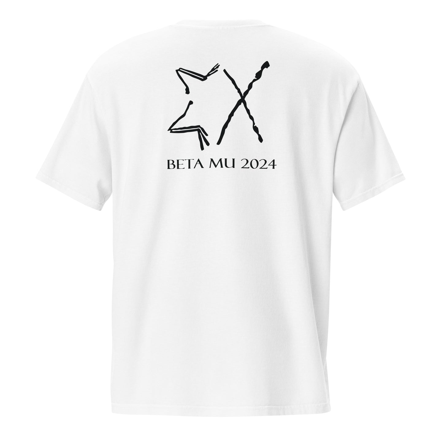 Adult Beta Mu Sigma Chi Comfort Colors Pocket Tee