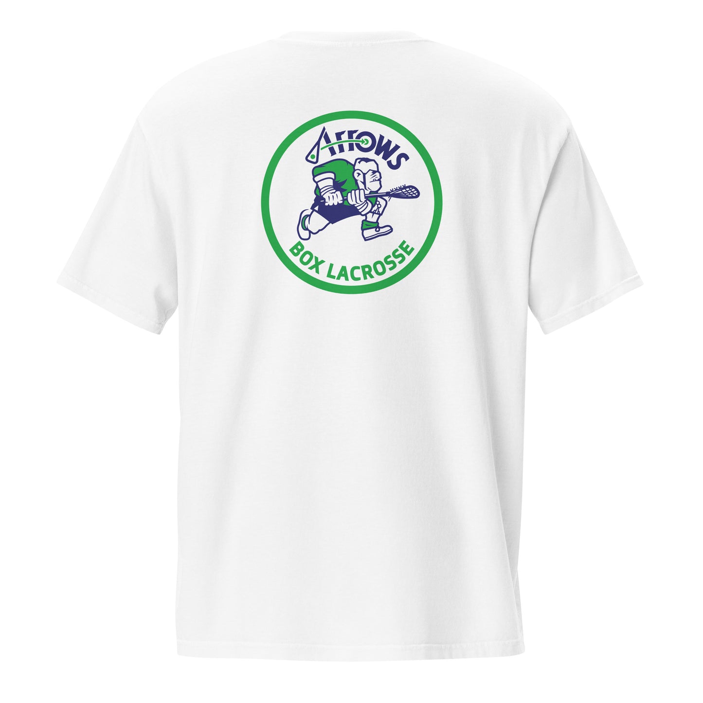 Adult Maryland Arrows Box Lacrosse Comfort Colors Pocket Tee