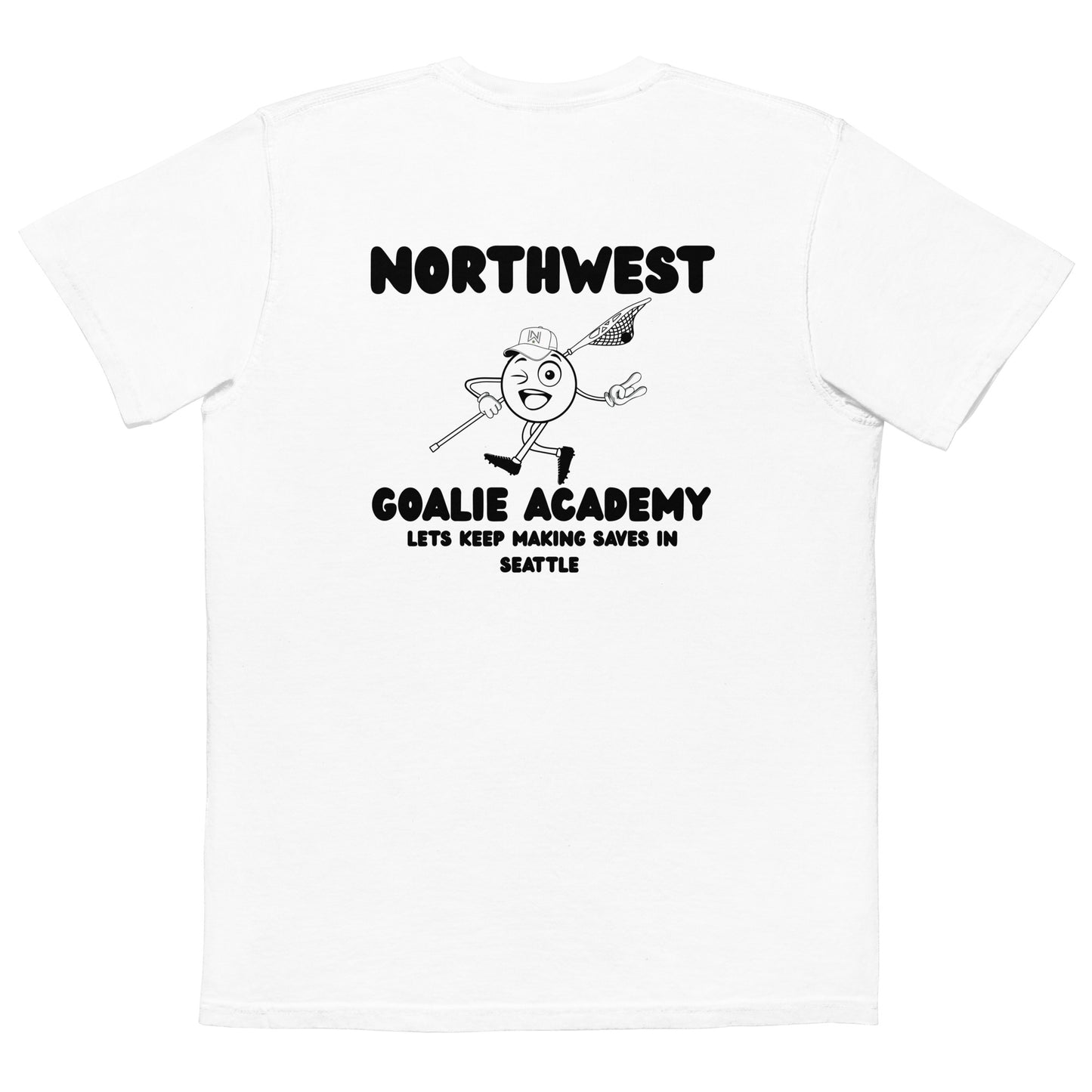 Adult Northwest Goalie Comfort Colors Pocket Tee