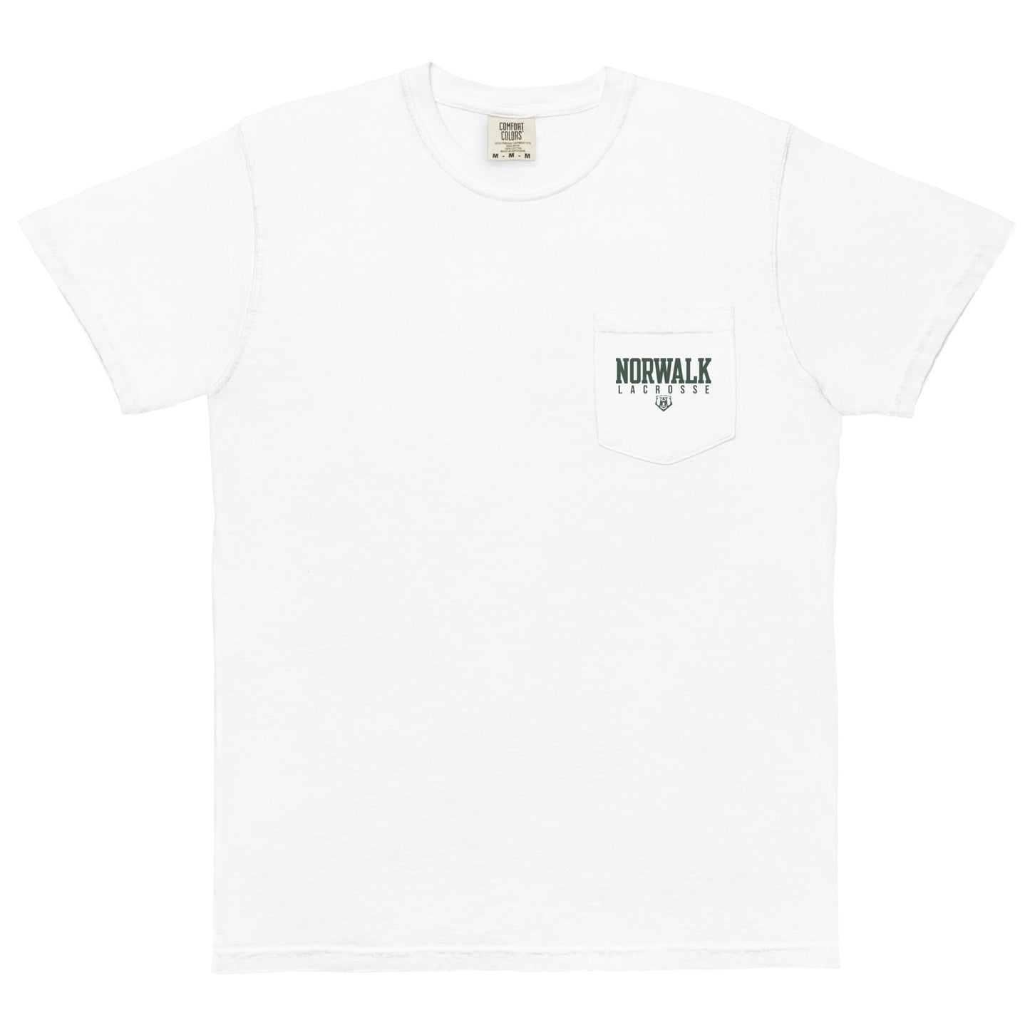 Adult Norwalk Lacrosse Comfort Colors Pocket Tee