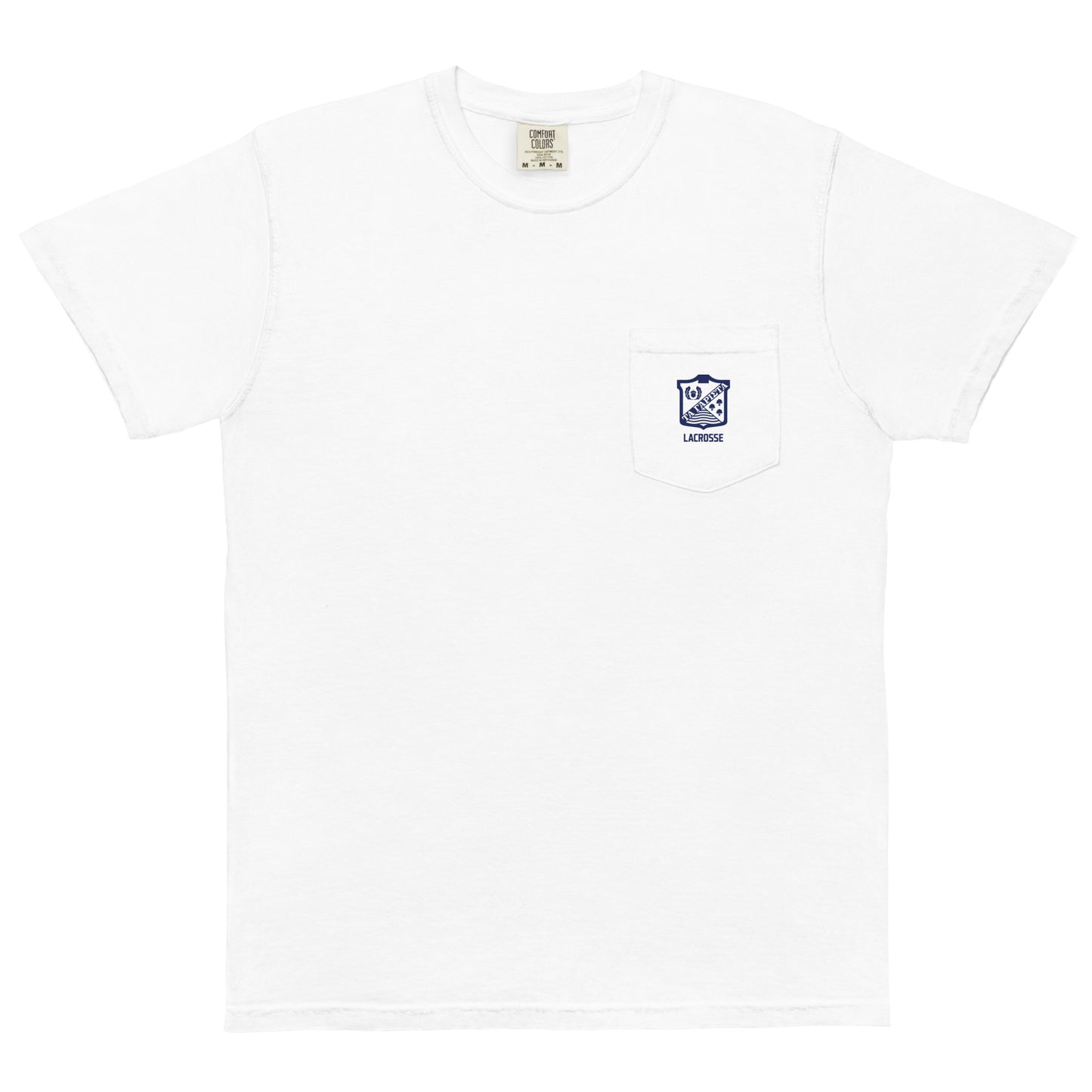 Adult OPRF Lacrosse Comfort Colors Pocket Tee