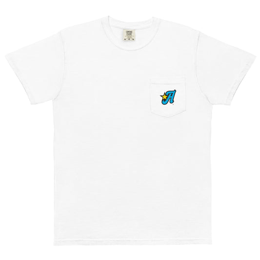 Adult LA Alliance Lacrosse Comfort Colors Pocket Tee