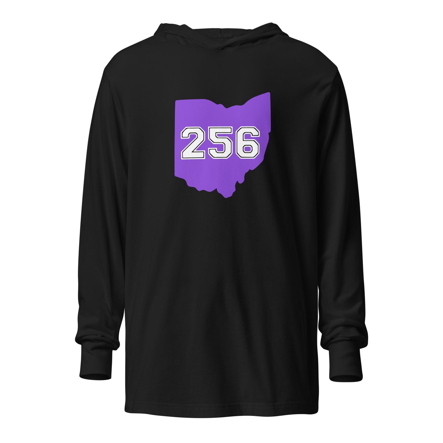 Adult 256 LAX Bella + Canvas Hooded Long Sleeve
