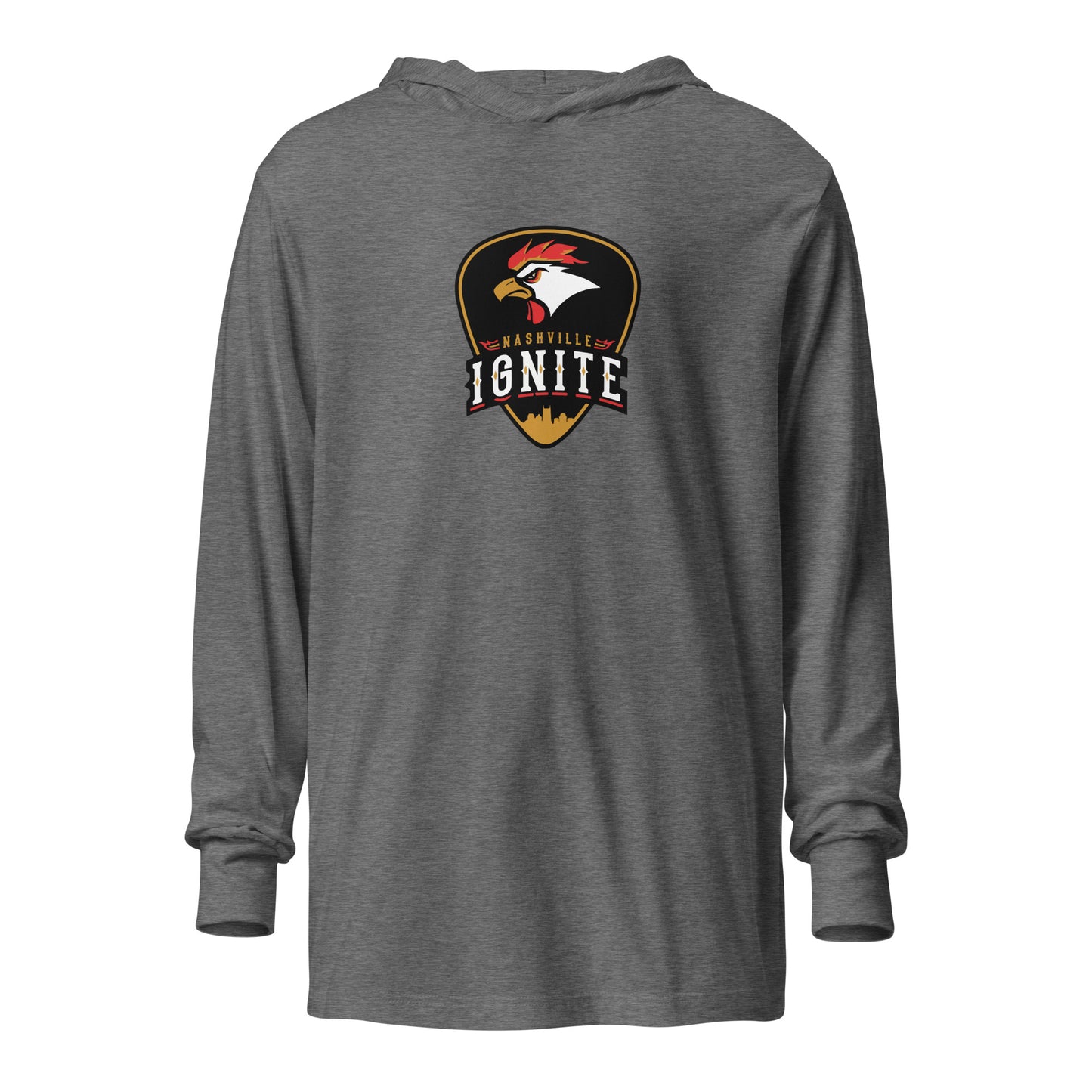 Adult Nashville Ignite Bella + Canvas Hooded Long Sleeve Tee