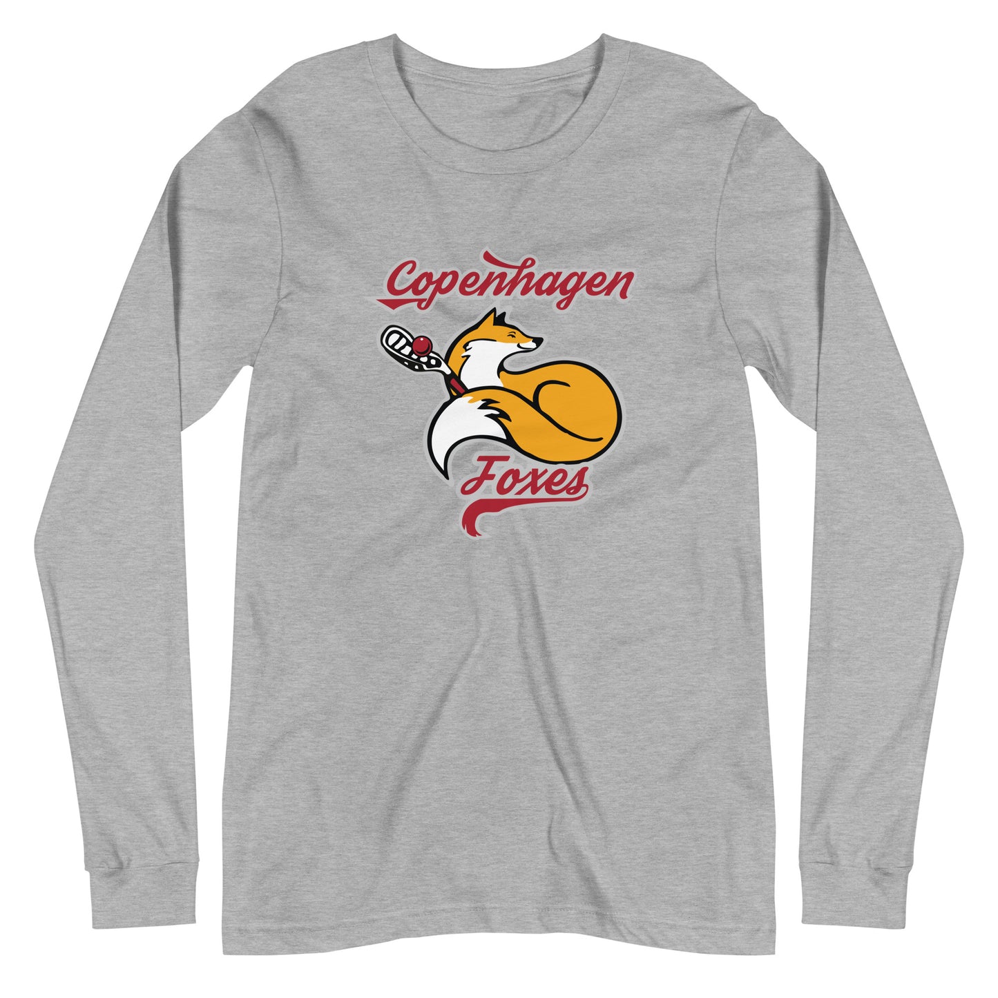 Adult Copenhagen Foxes Bella + Canvas Long Sleeve Tee