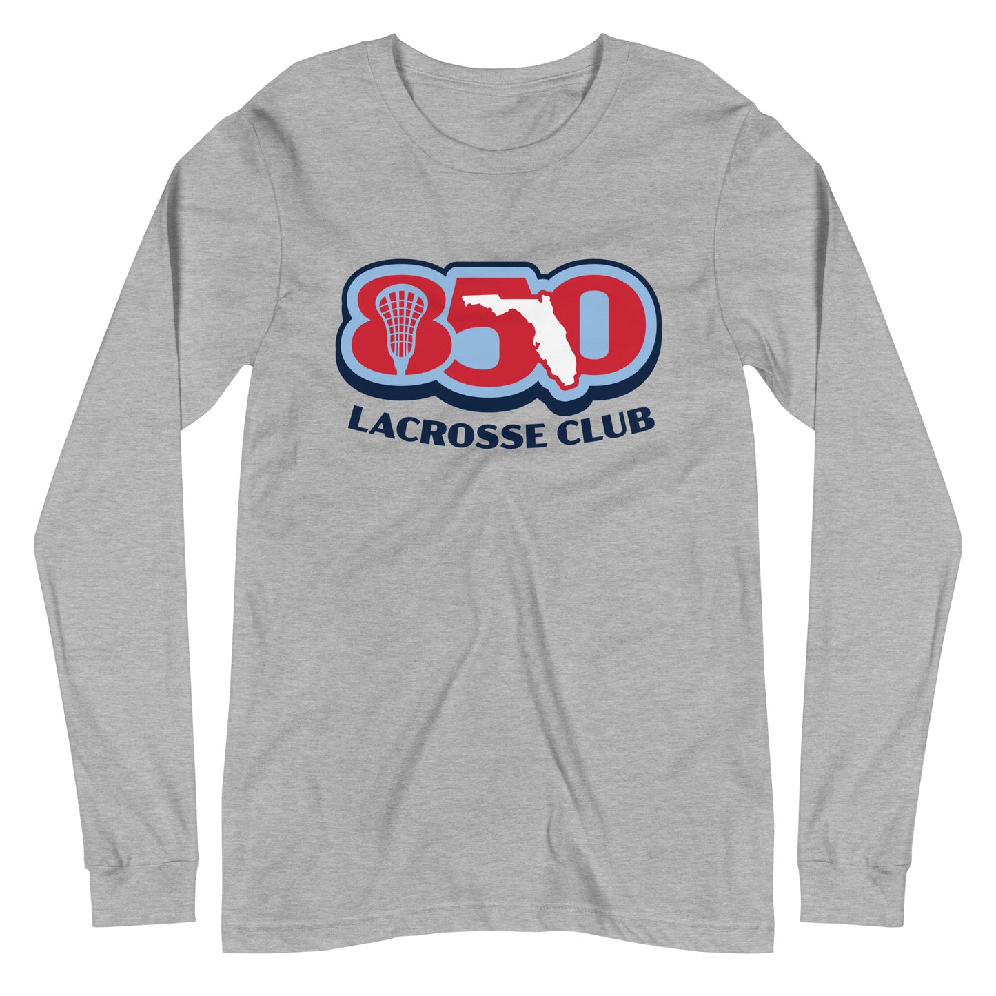 Adult 850 Lacrosse Bella + Canvas Long Sleeve Tee