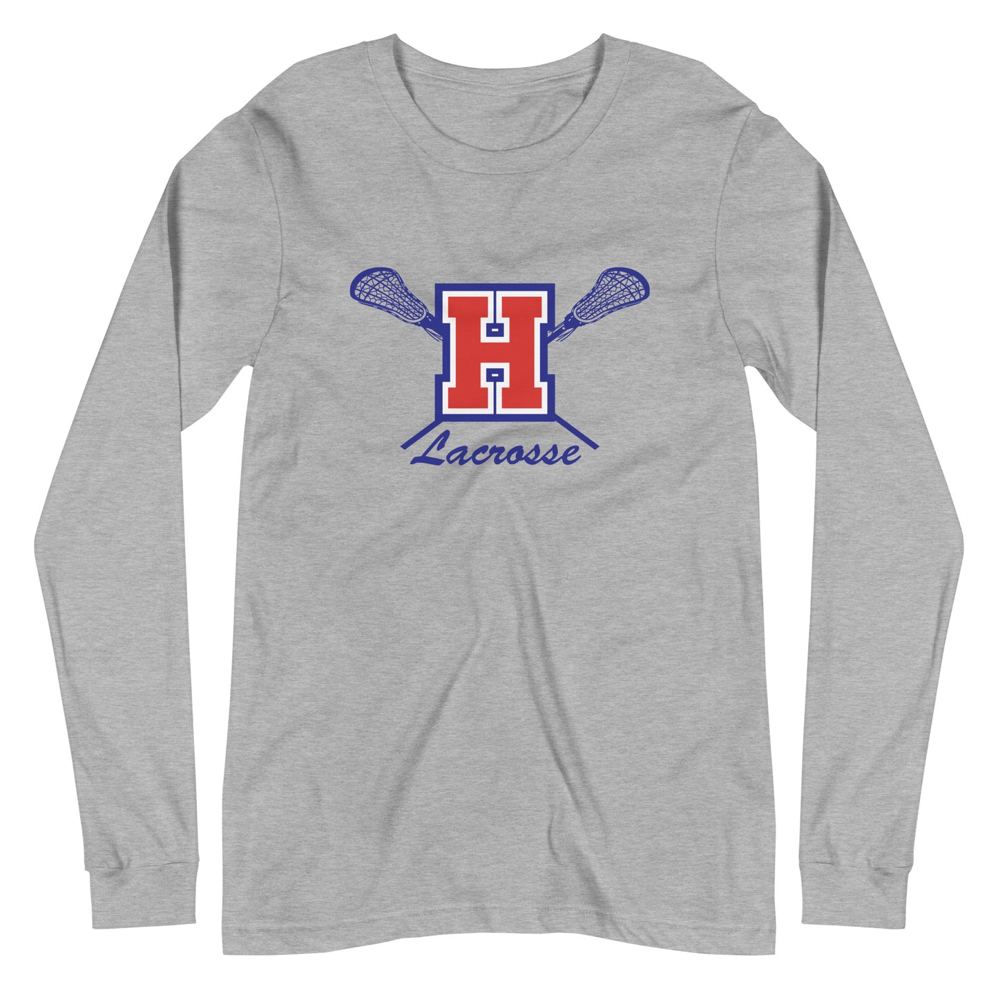 Adult Hilhi Lacrosse Bella + Canvas Long Sleeve Tee