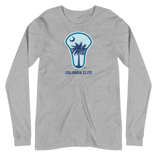 Adult Columbia Elite Lacrosse Bella + Canvas Long Sleeve Tee