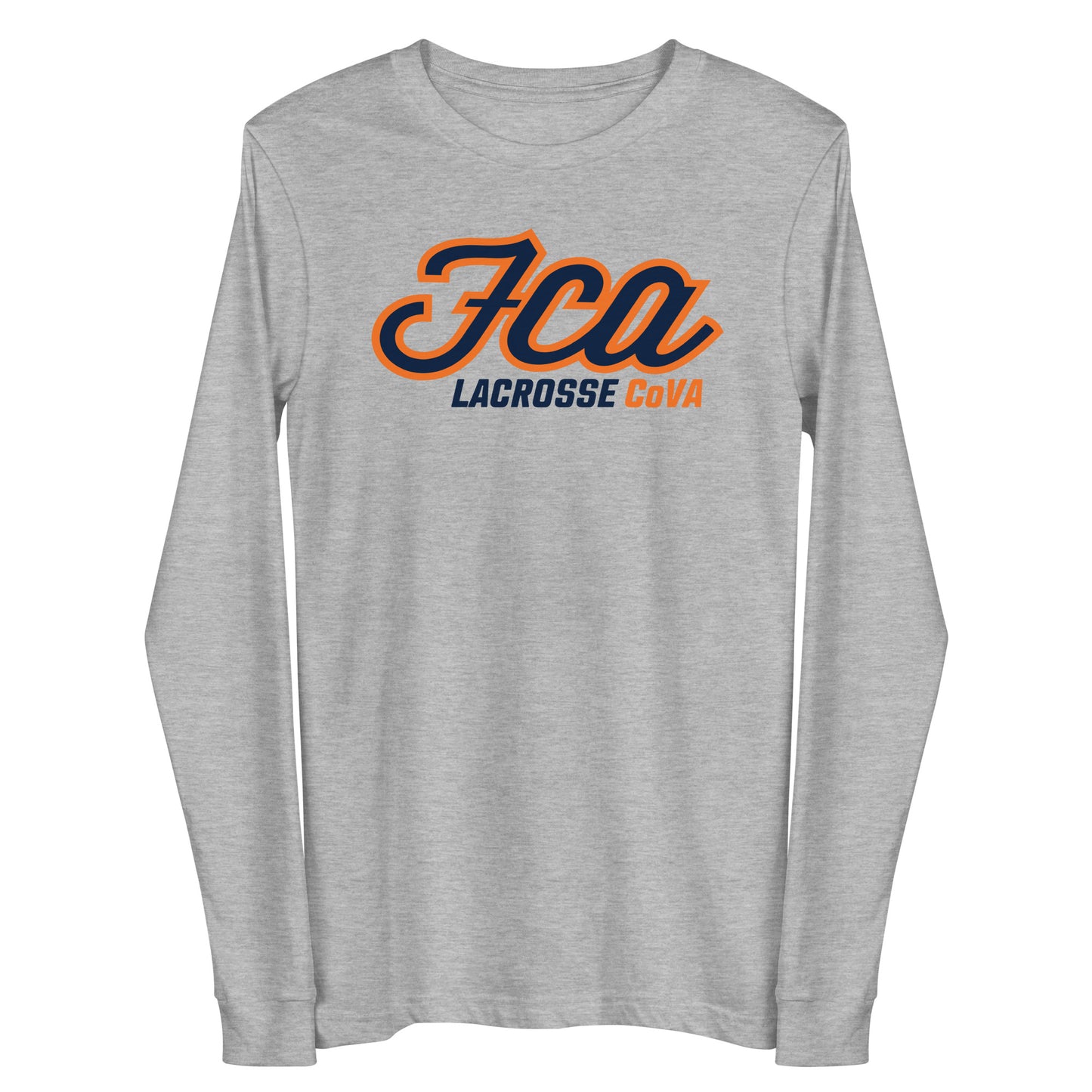 Adult FCA Lacrosse Bella + Canvas Long Sleeve