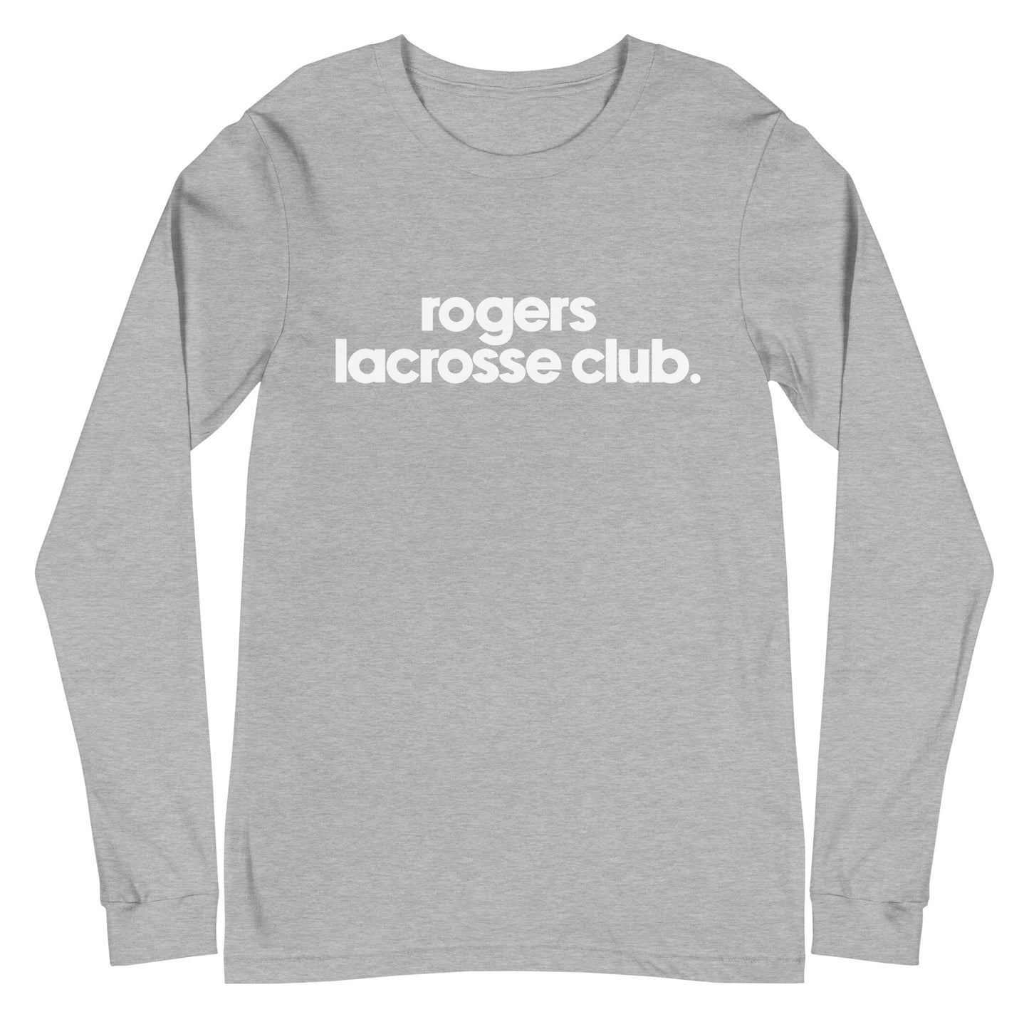Adult Rogers Lacrosse Bella + Canvas Long Sleeve Tee