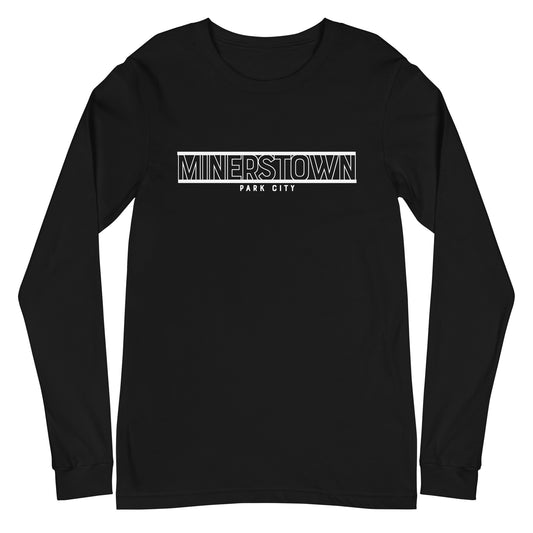 Adult Minerstown Bella + Canvas Long Sleeve Tee