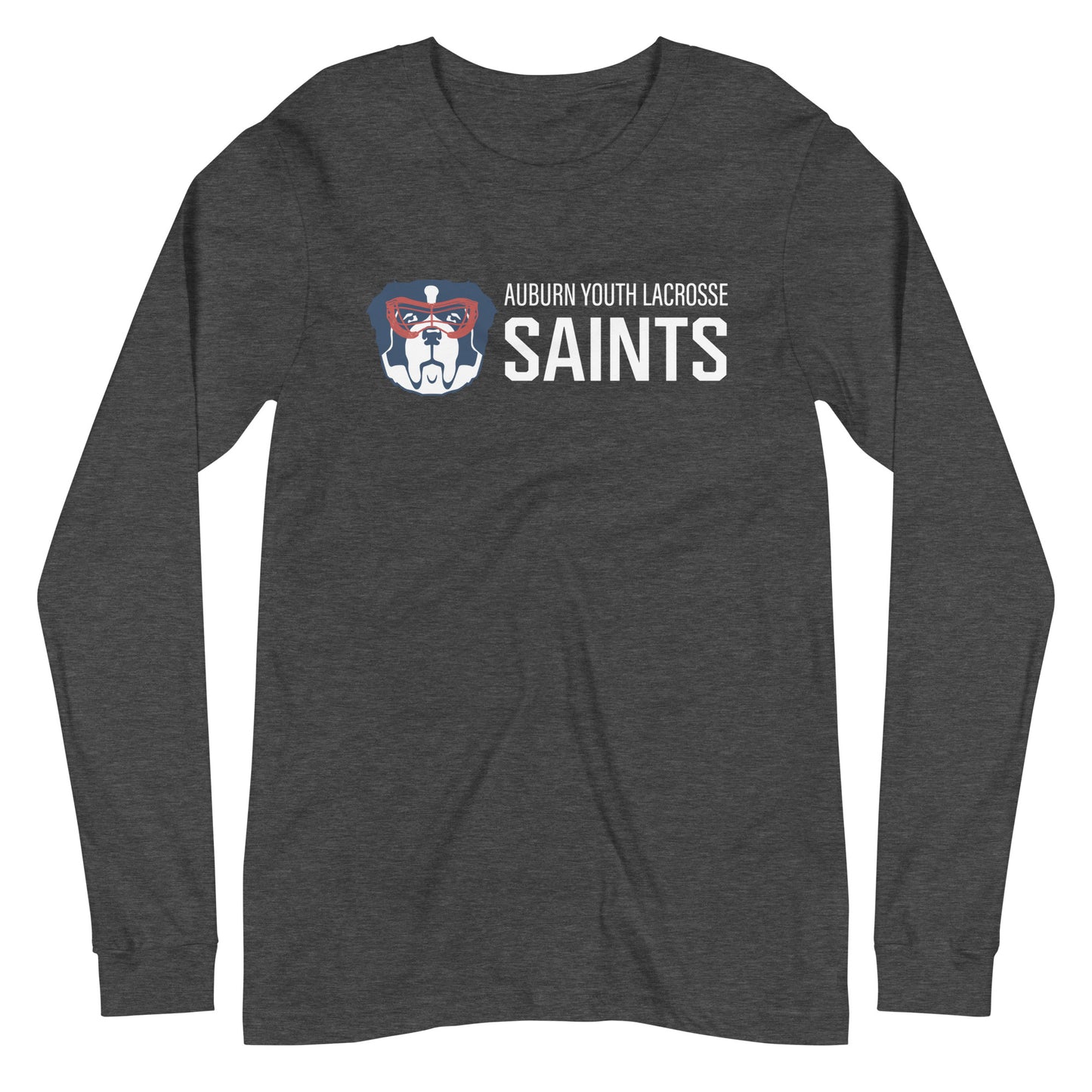 Adult Auburn Lacrosse Bella + Canvas Long Sleeve Tee