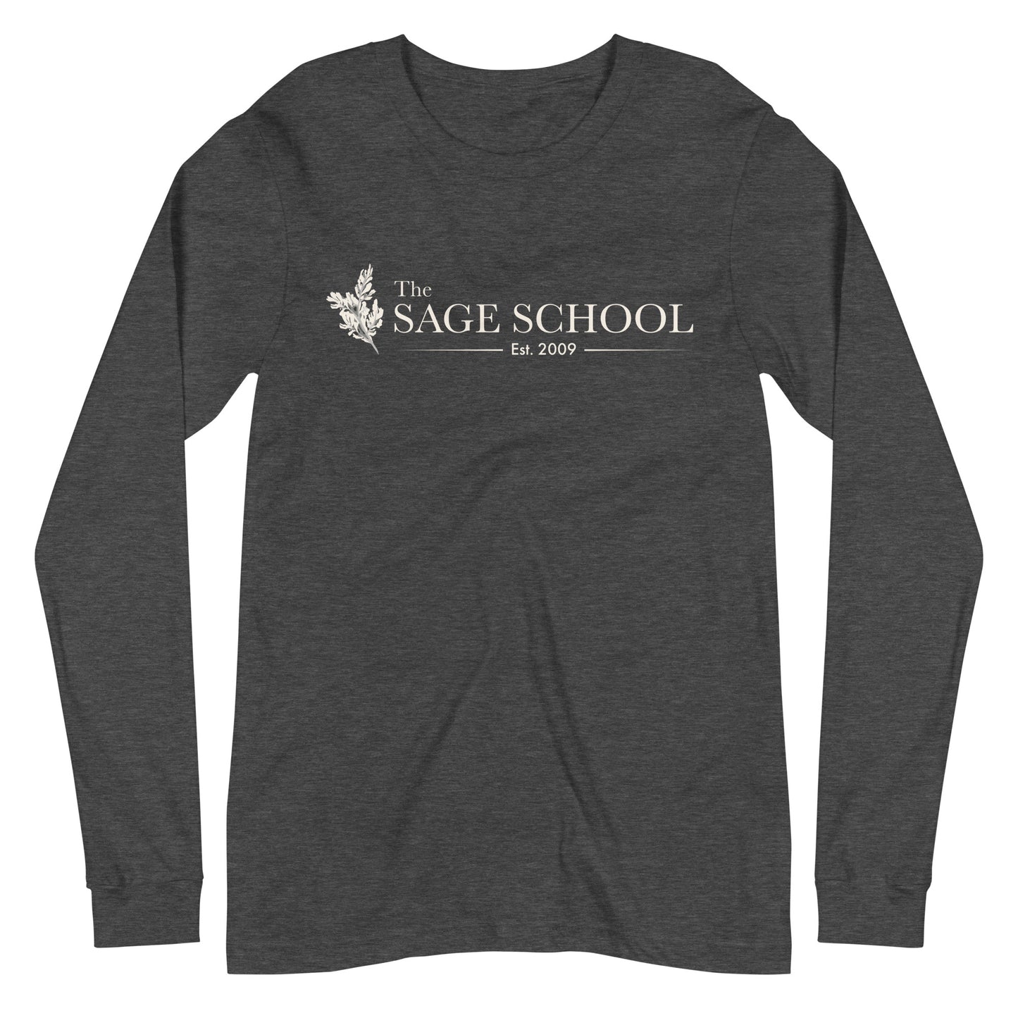 Adult Sage School Bella + Canvas Long Sleeve Tee