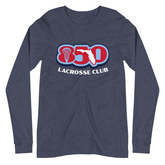 Adult 850 Lacrosse Bella + Canvas Long Sleeve Tee