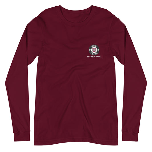 Adult Union Club Lacrosse Bella + Canvas Long Sleeve