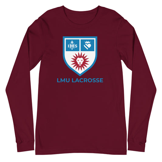 Adult LMU Lacrosse Bella + Canvas Long Sleeve